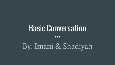 Basic Conversation