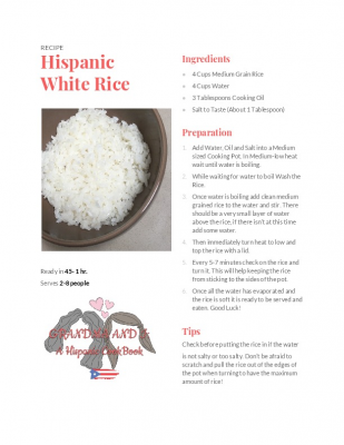 Hispanic White Rice!