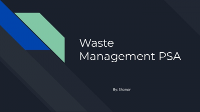 Waste Management PSA (1)